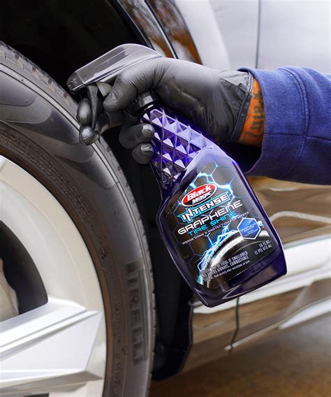 Get Long-lasting Tire Shine with Black Magic Intense Tire Wet